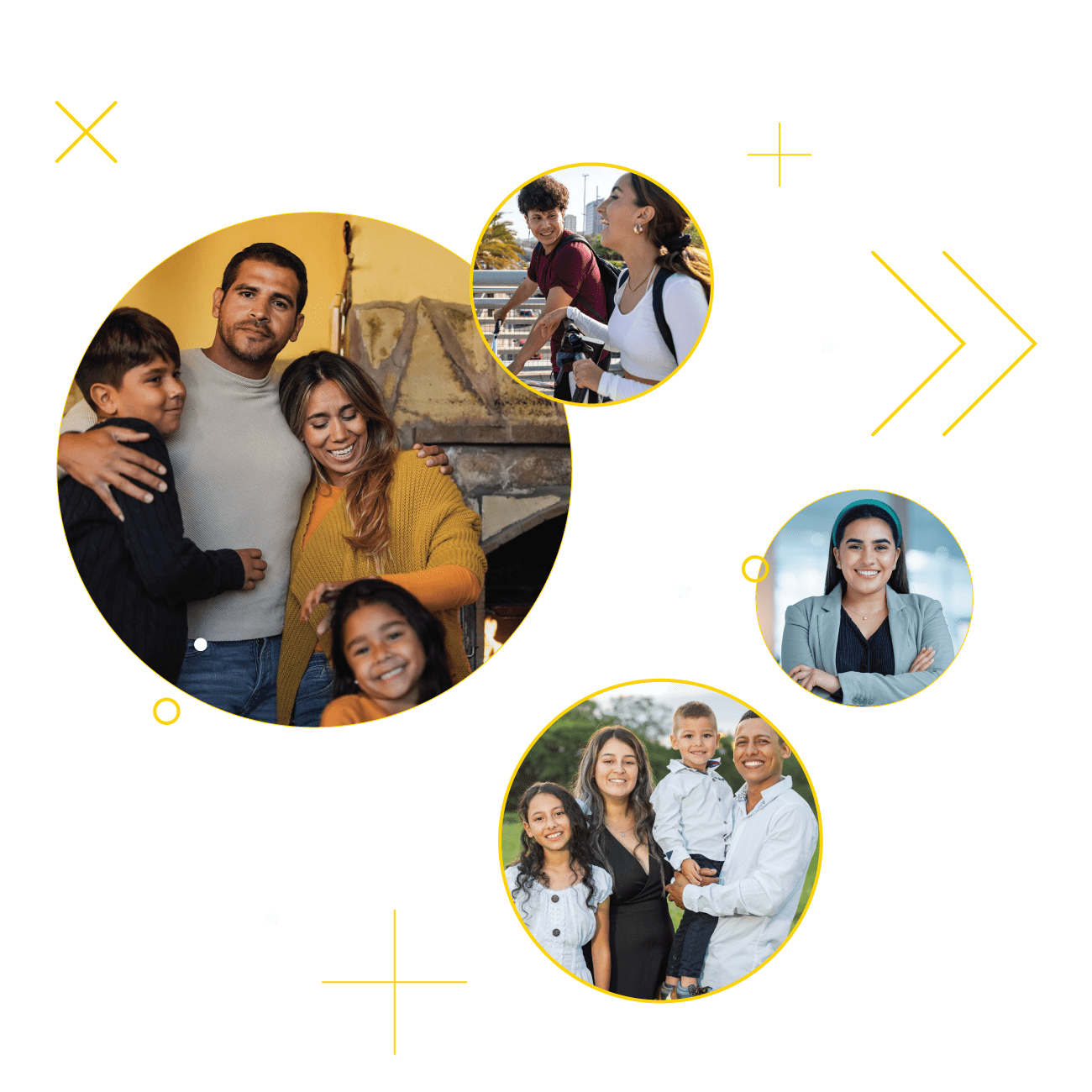 Imagen de inmigración familiar